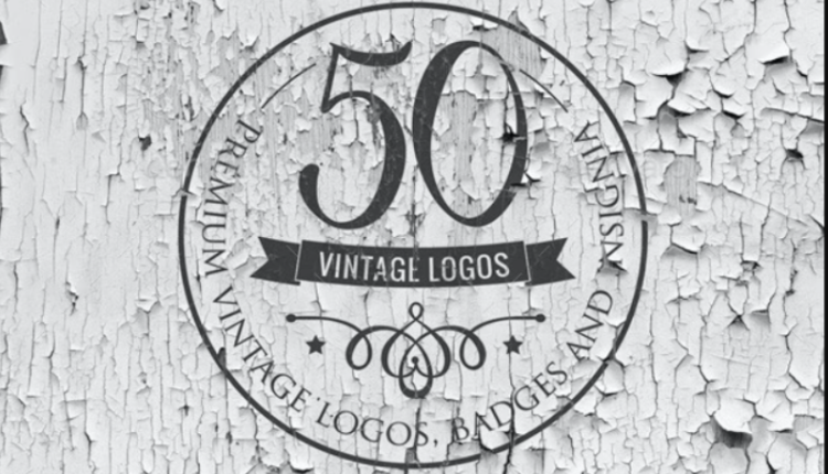 50 Vintage Logos Templates - Free Download