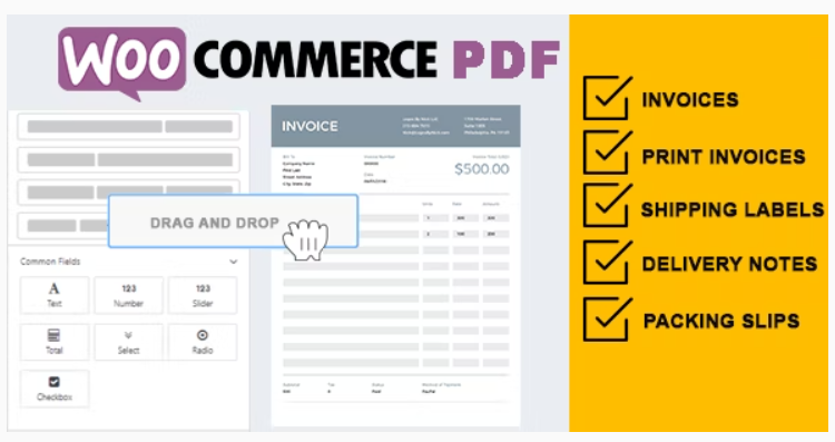 WooCommerce PDF Invoices and Packing Slips Customizer - Free Download