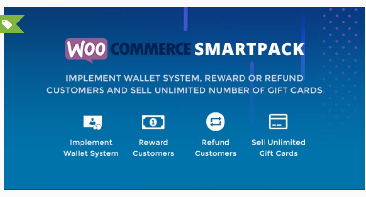 WooCommerce Smart Pack - Gift Card, Wallet, Refund & Reward Free Download