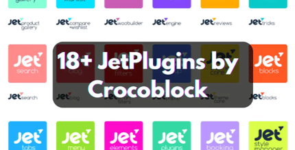 18+ JetPlugins by Crocoblock
