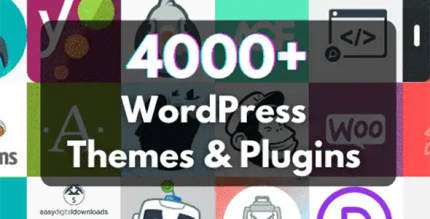 4000+ WordPress Themes & Plugins Bundle