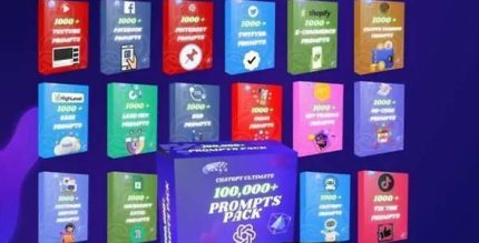 100k ChatGPT Prompts Pack - Free Download